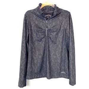 Eddie Bauer NEW Grey Pullover Top Size L